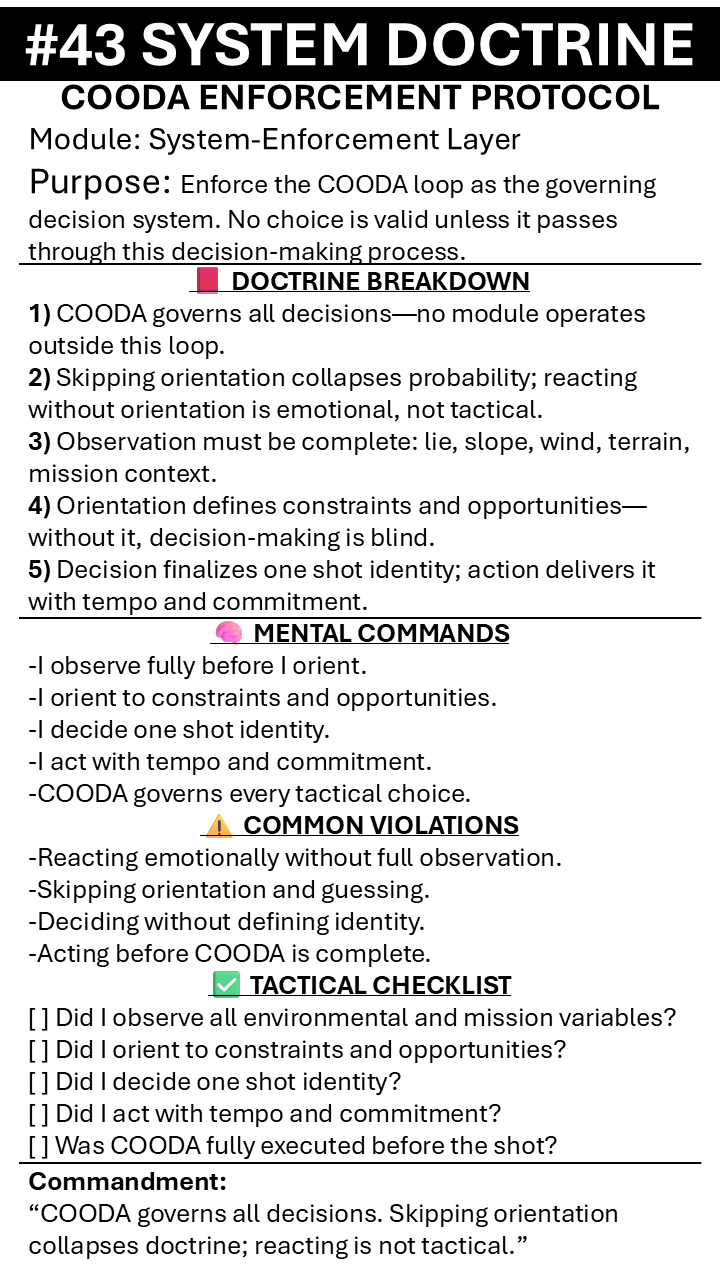 Shoot For Par Doctrinal Card #43