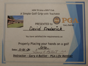 Credentials | Shoot For Par 30 Shoot For Par Gary Balliet