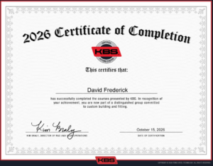 Credentials | Shoot For Par 37 2026 KBS Certificate